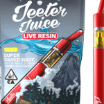 Jeeter juice resina viva glassa alla vaniglia arancia albicocca