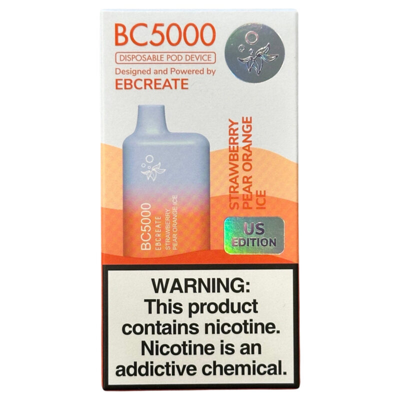Ghiaccio alla fragola, pera e arancia - BC5000 - Elf Bar