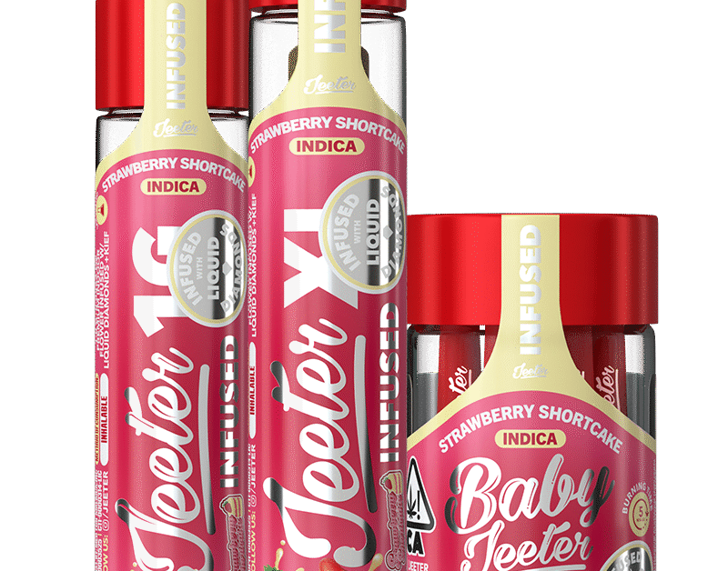 JEETER JUICE PREROLL INFUSO DI SHORTCAKE DI FRAGOLE